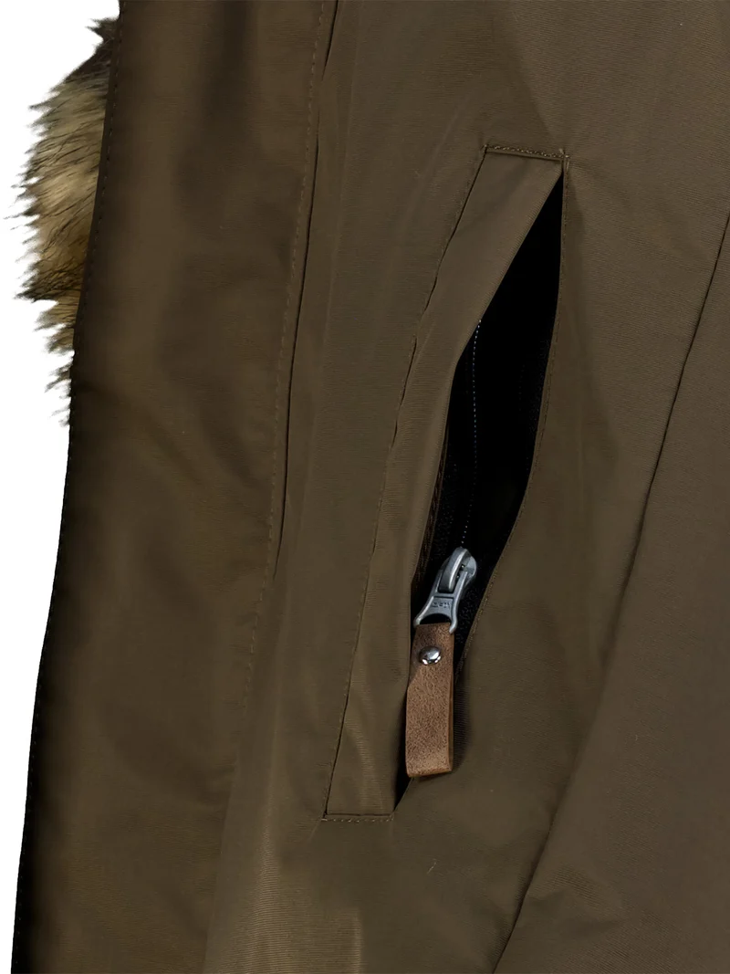 Wintermantel Jakko Khaki