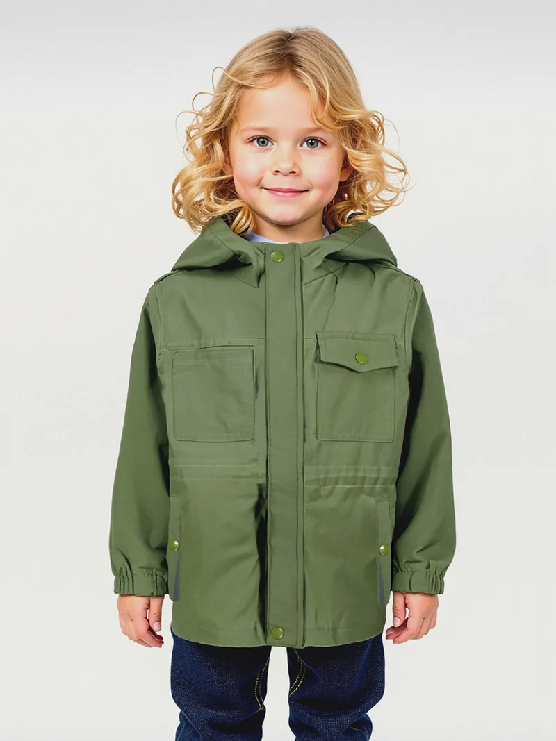 Parka Olivgrün