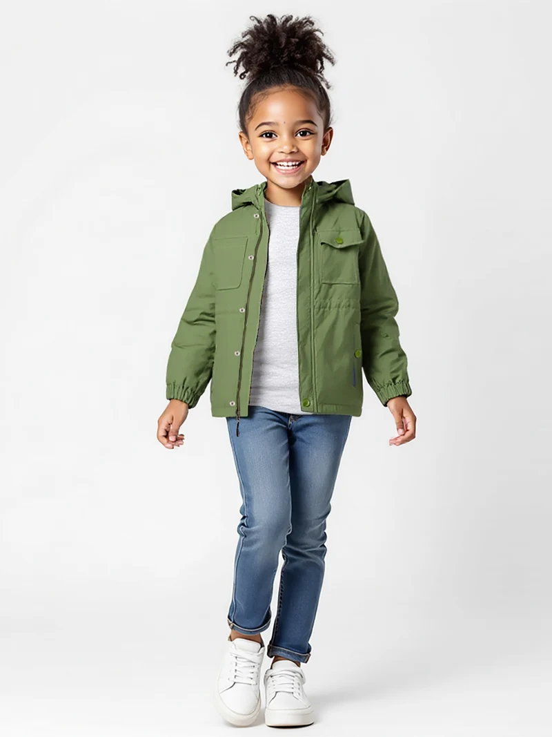 Parka Olivgrün
