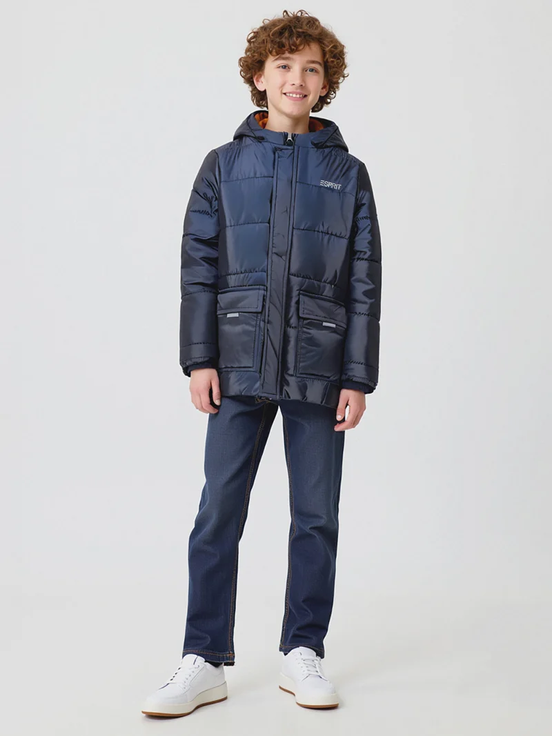 Parka Marineblau