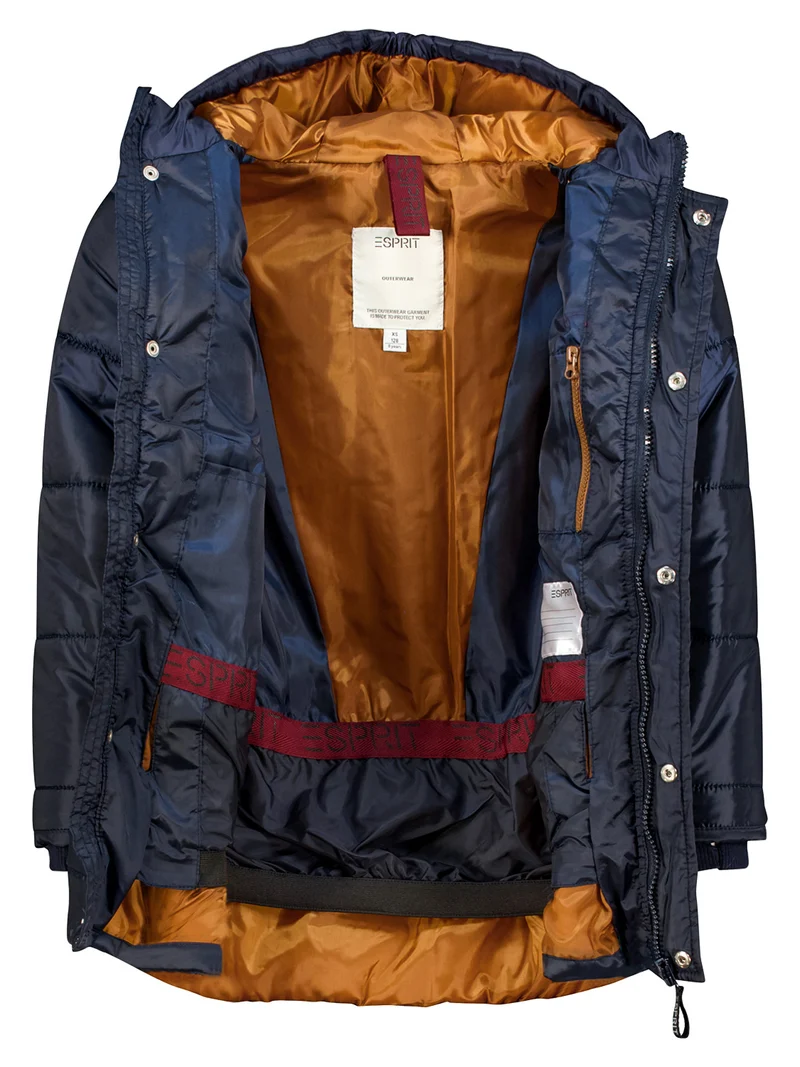 Parka Marineblau