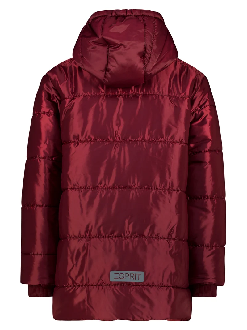 Parka Bordeauxrot