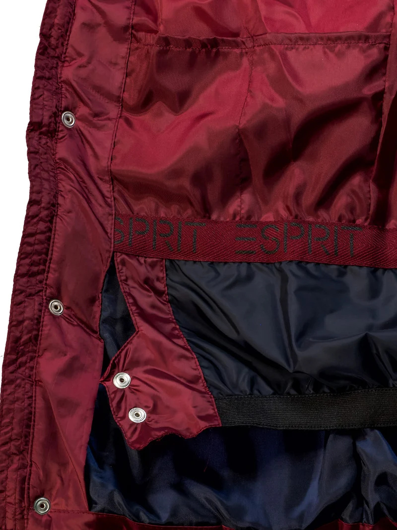 Parka Bordeauxrot