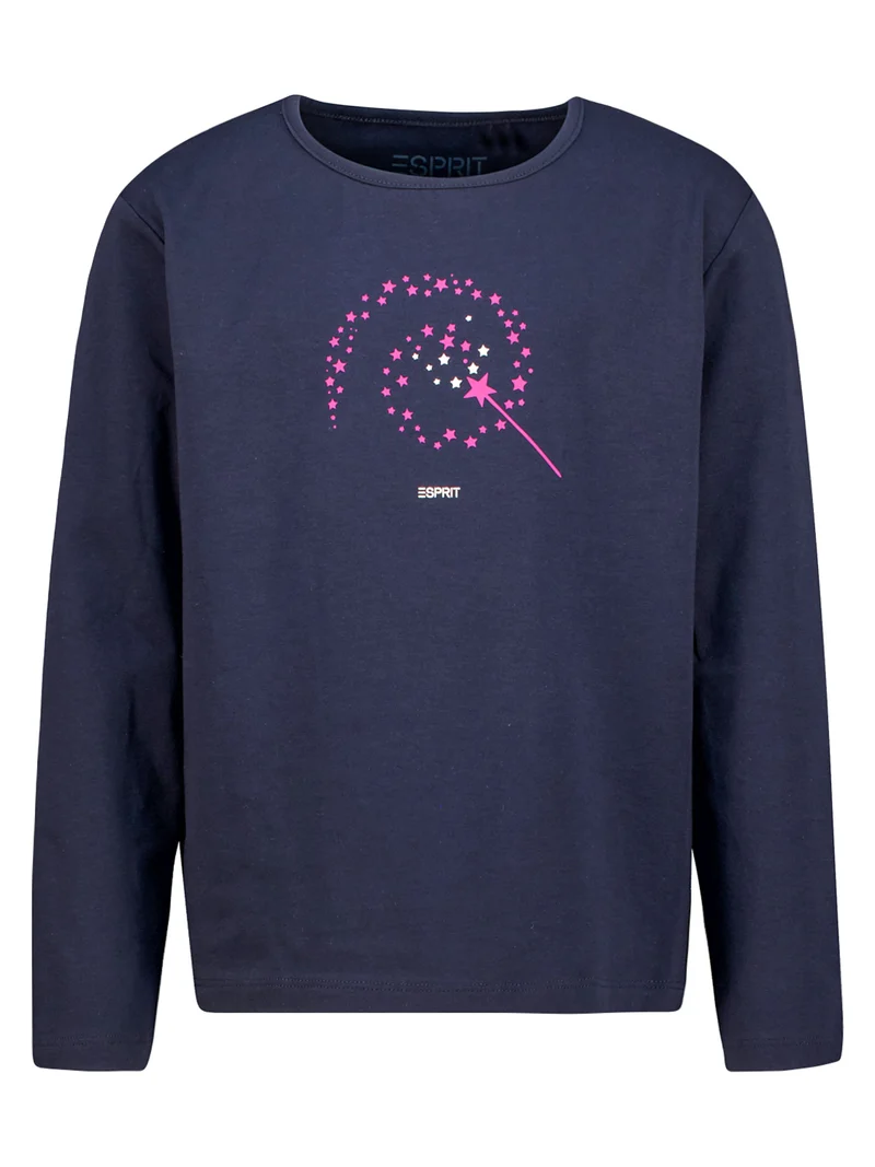 Longsleeve Marineblau