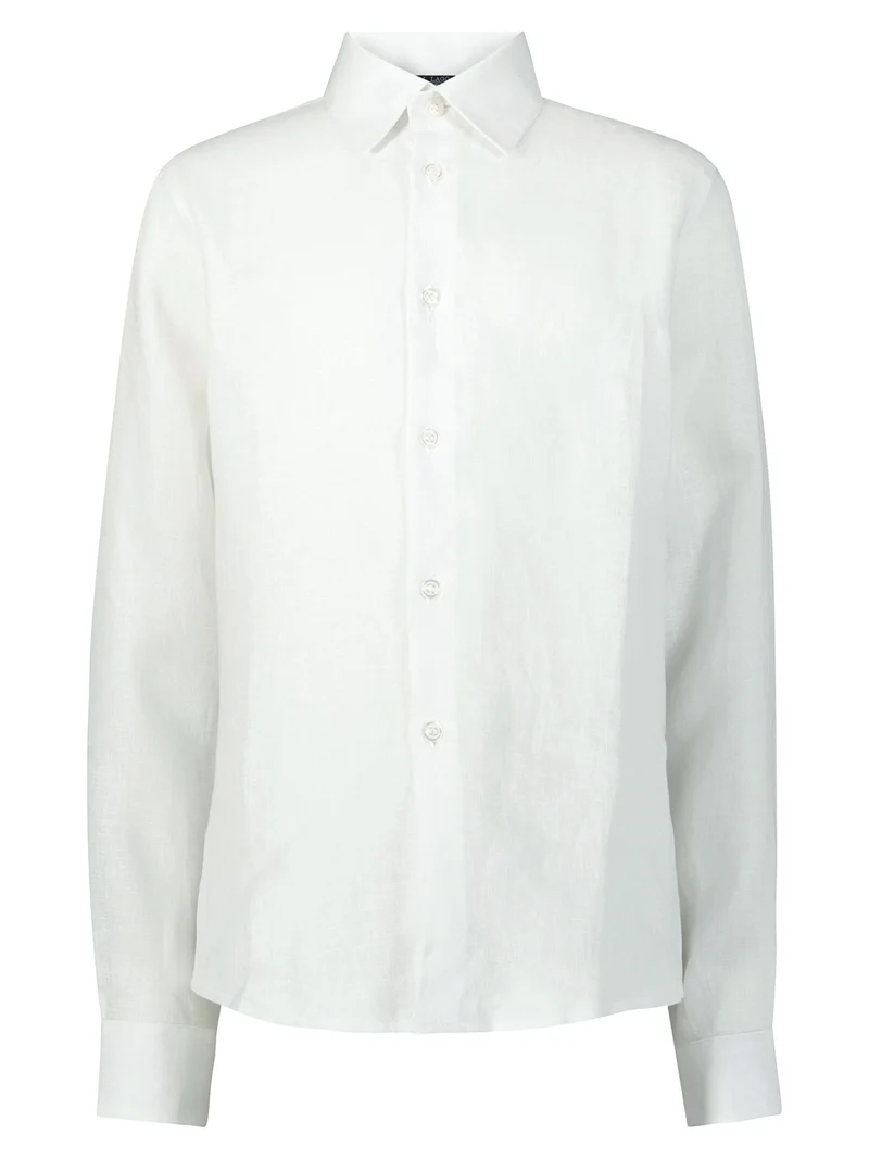 Hemd Linen Perth Weiß