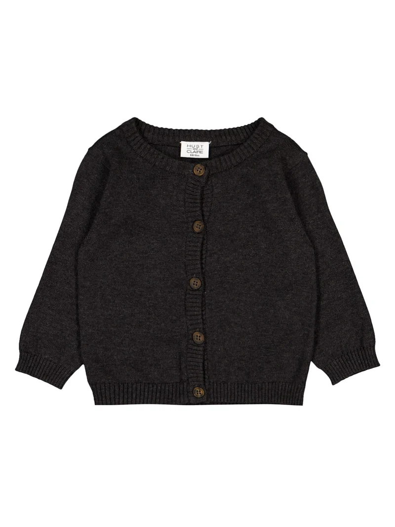 Strickjacke Anthrazit
