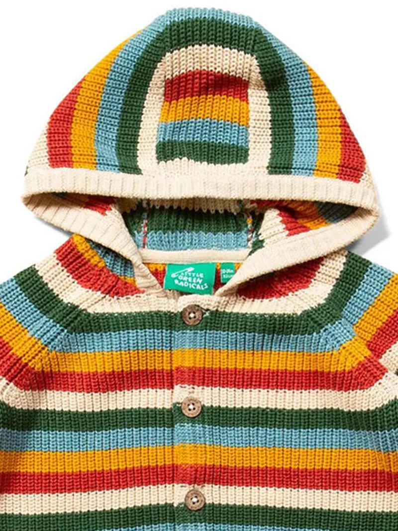 Strickjacke Mehrfarbig