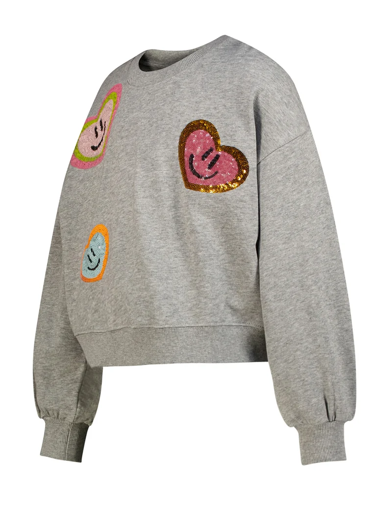 Sweatshirt Miki Grau