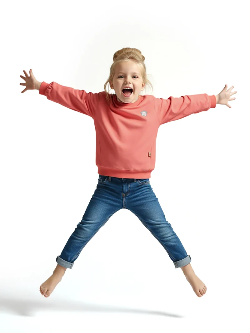 Sweatshirt Koralle