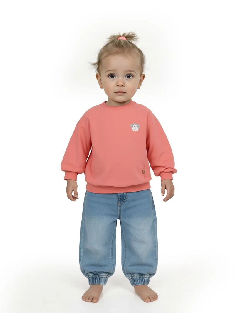 Sweatshirt Koralle