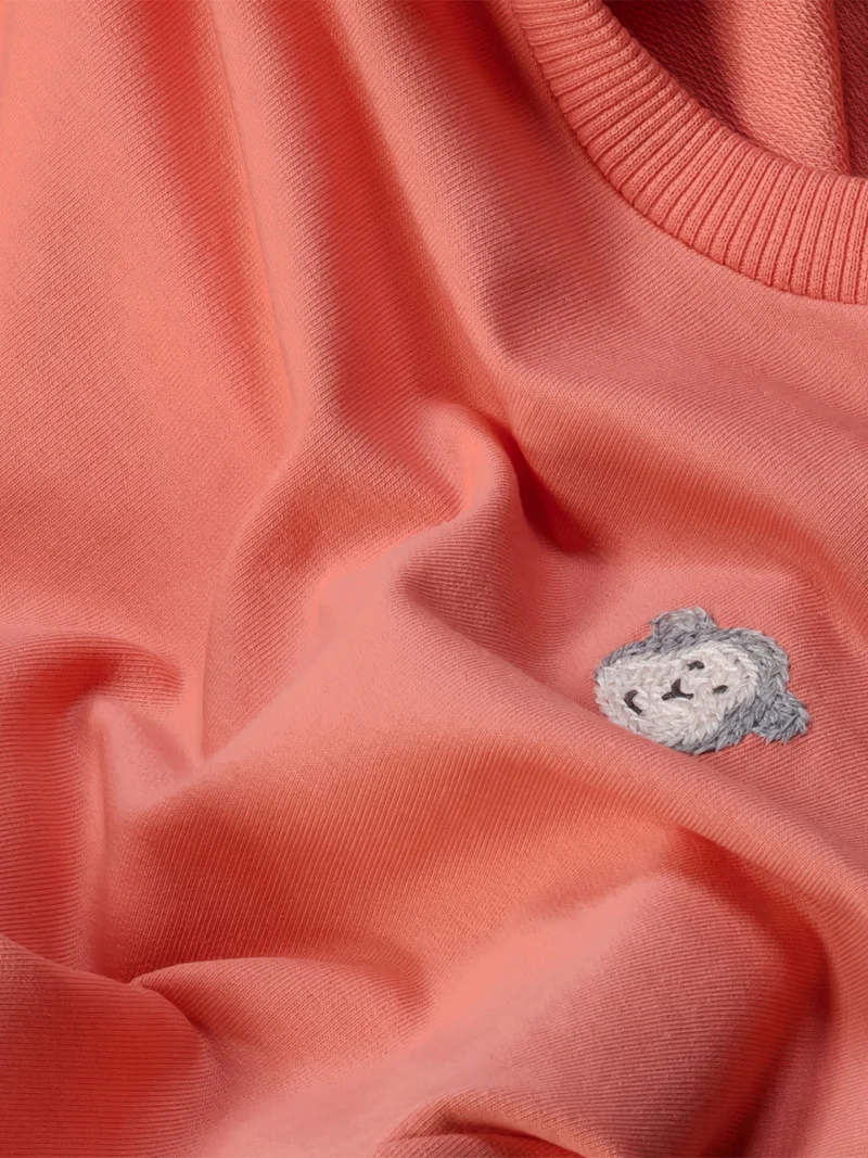 Sweatshirt Koralle