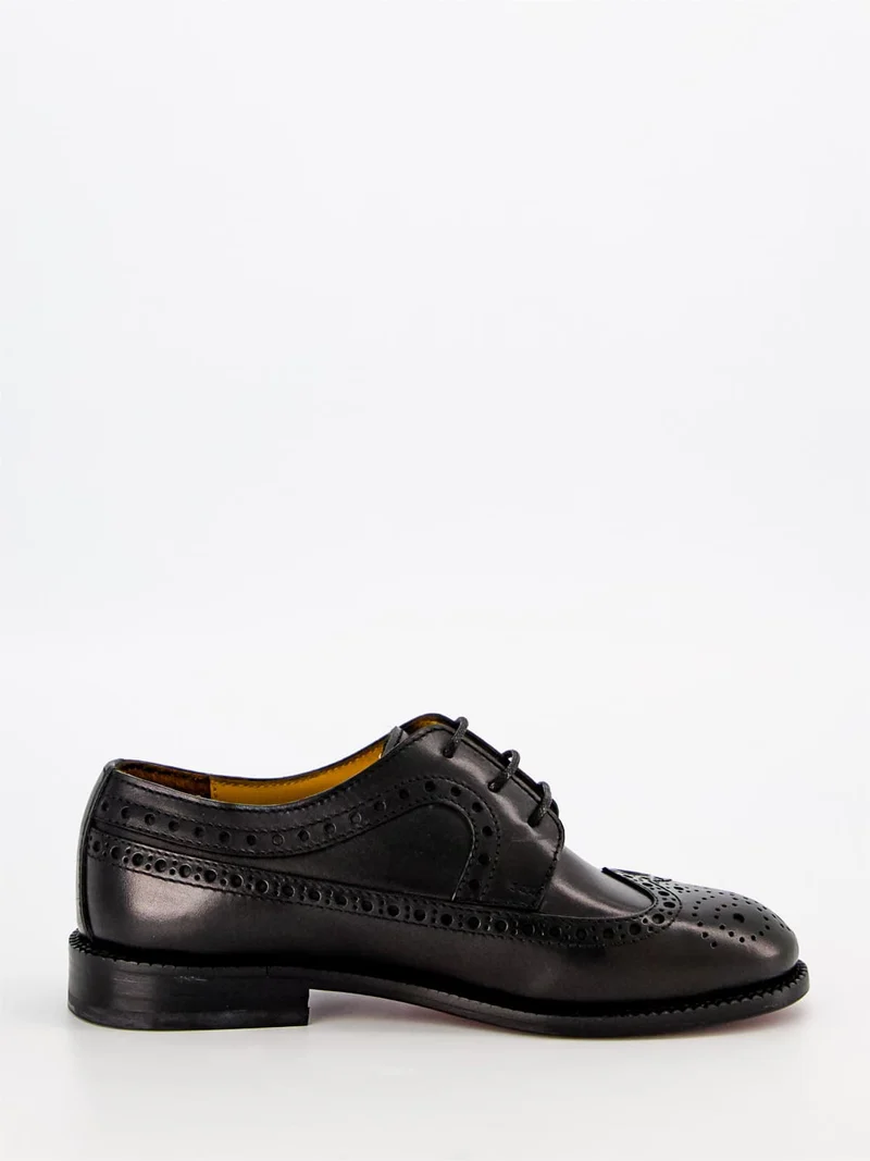 Derbyschuhe Schwarz