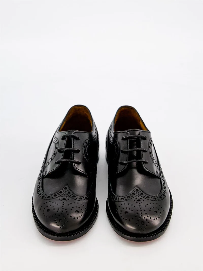Derbyschuhe Schwarz