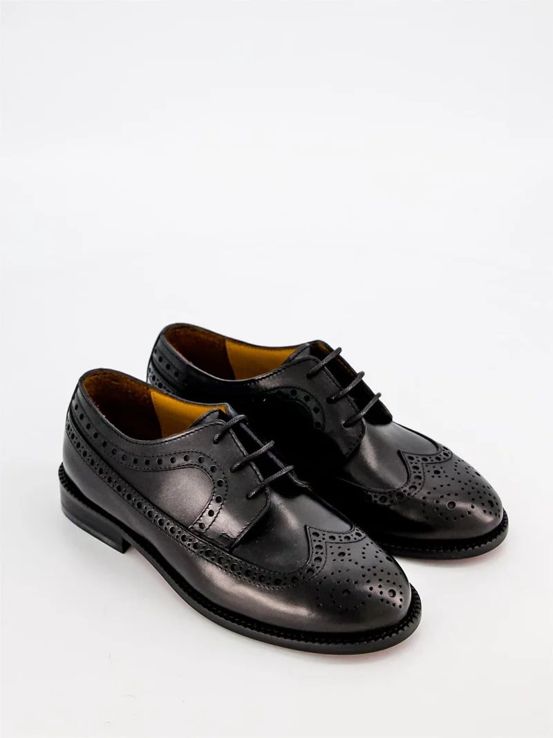 Derbyschuhe Schwarz