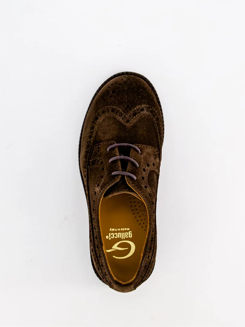 Derbyschuhe Braun