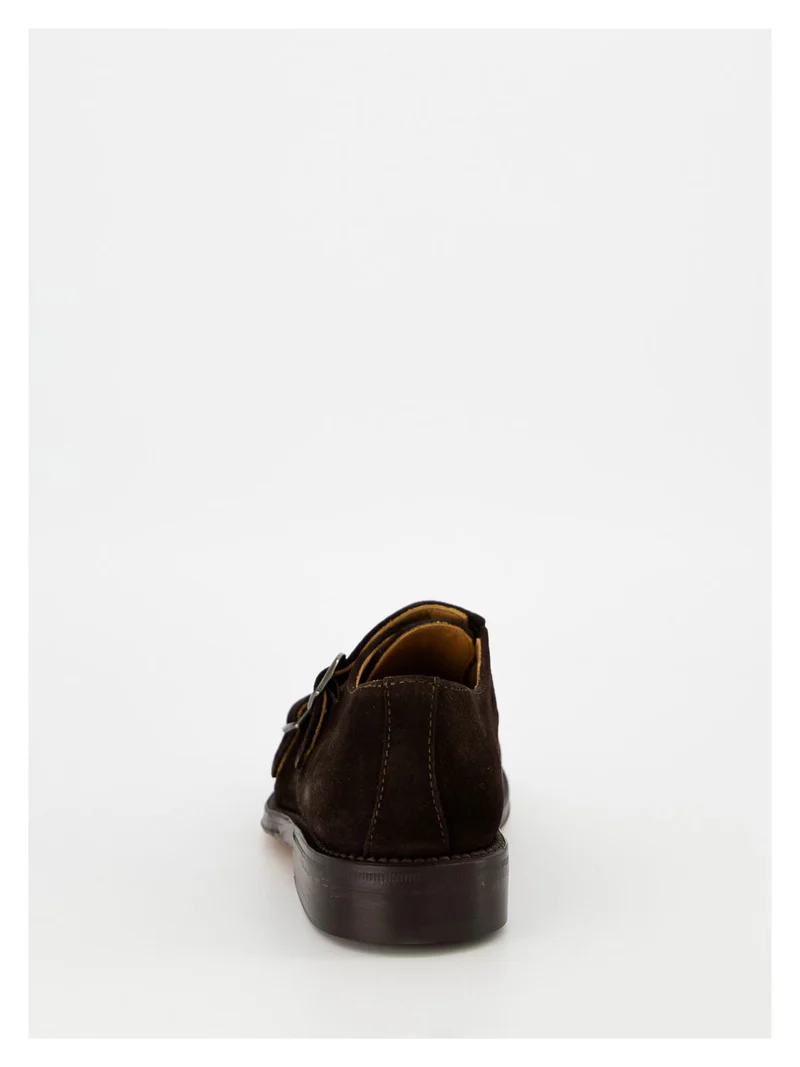 Derbyschuhe Cuoio Velour Braun