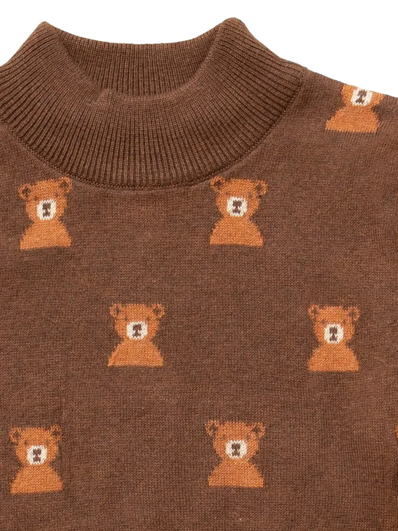 Pullover Braun