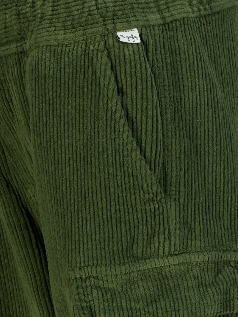 Cordhose Olivgrün