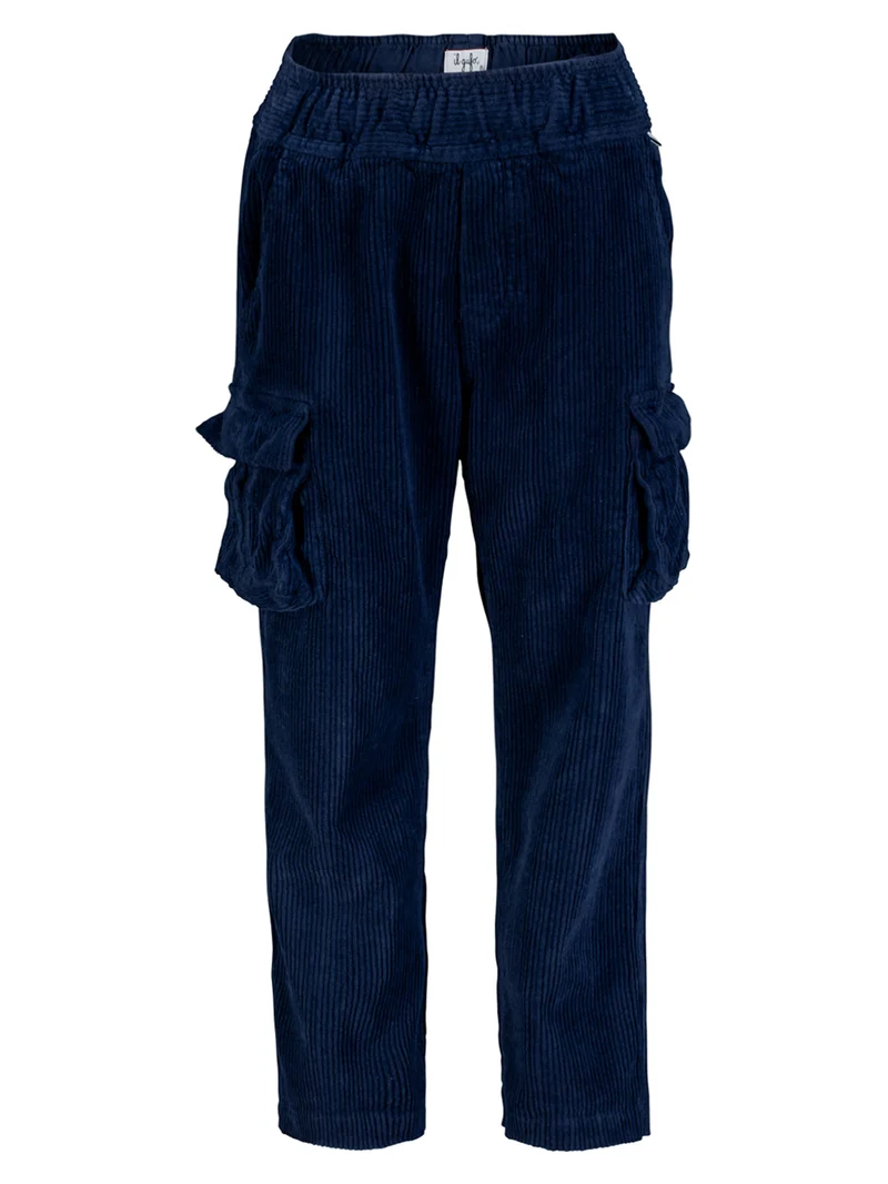 Cordhose Marineblau