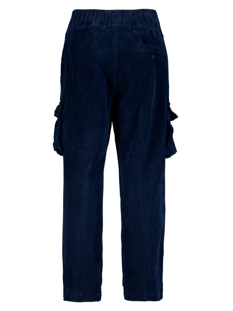 Cordhose Marineblau