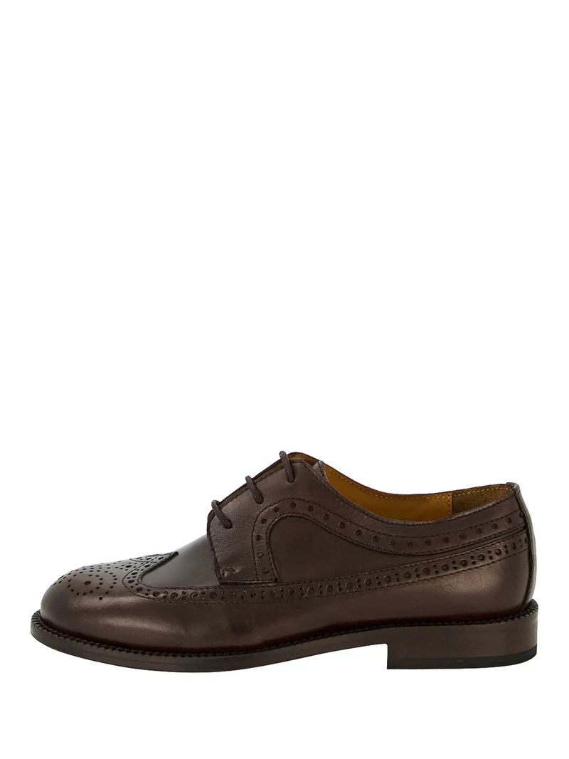 Derbyschuhe Braun