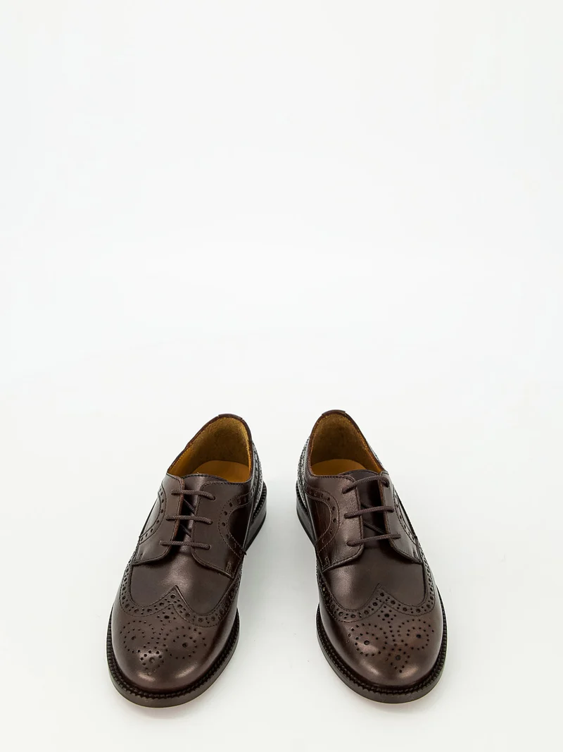 Derbyschuhe Braun