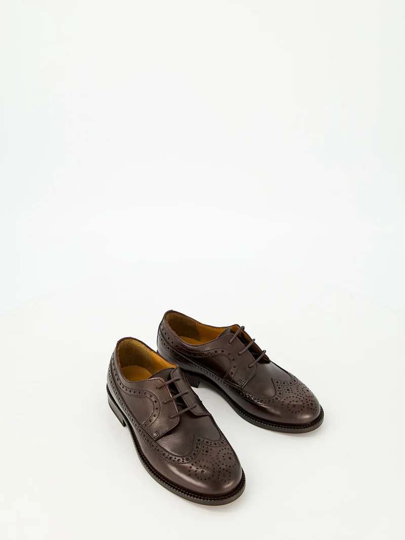 Derbyschuhe Braun
