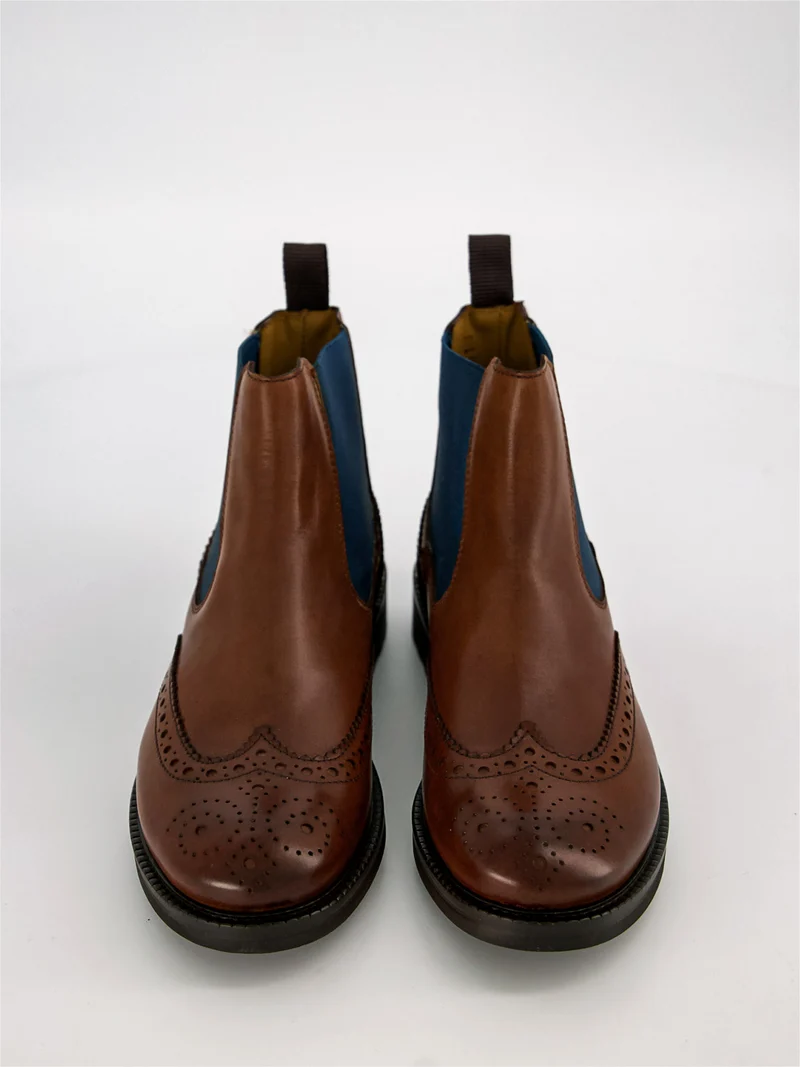 Stiefeletten Braun