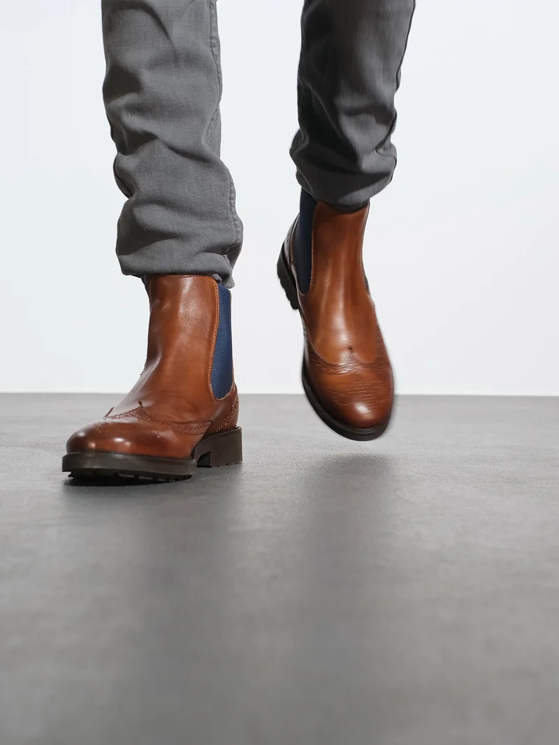 Stiefeletten Braun