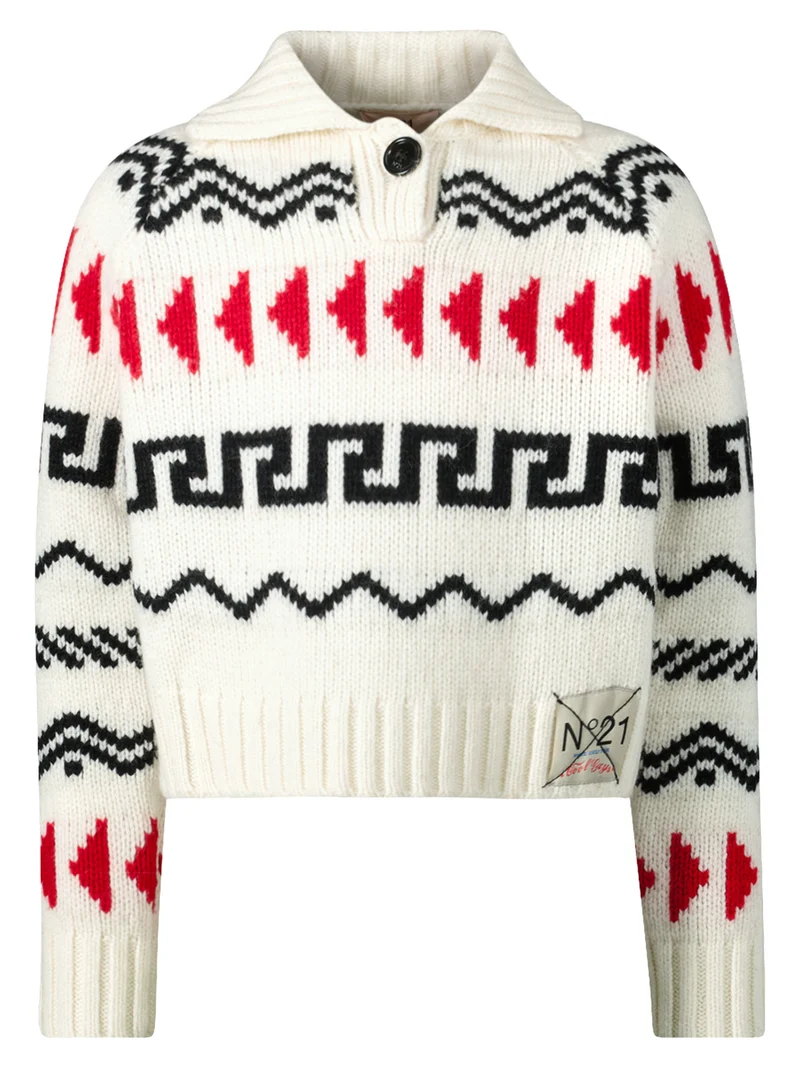 Pullover Cremeweiß