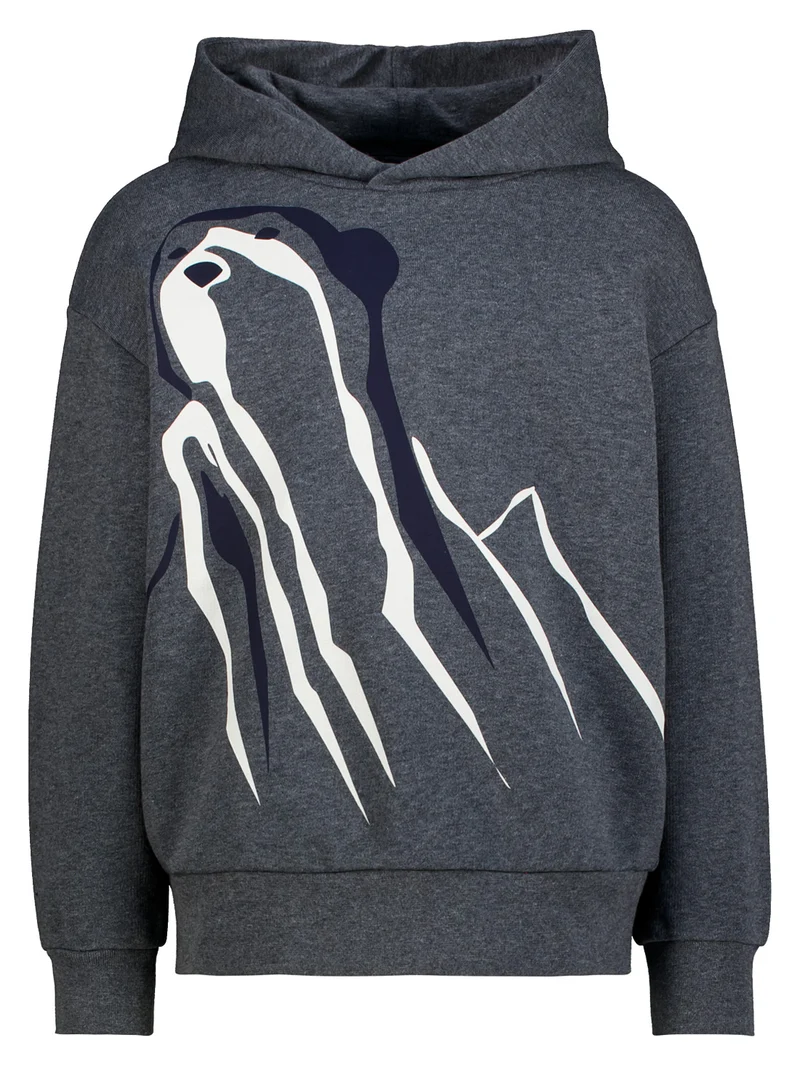 Hoodie Anthrazit