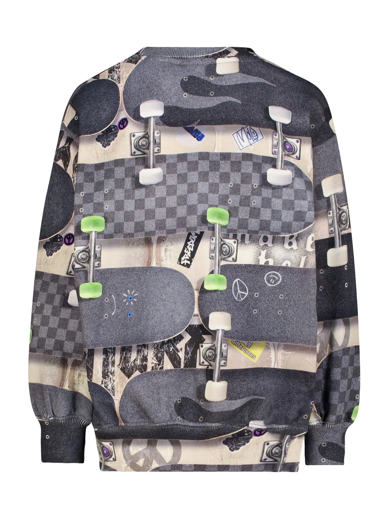 Sweatshirt Monti Grau