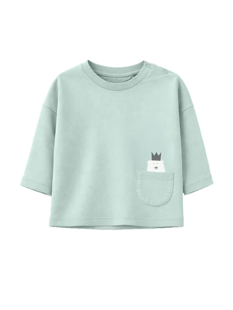 Longsleeve Blau
