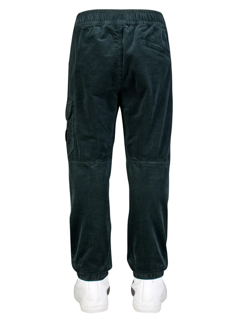 Cordhose Grün