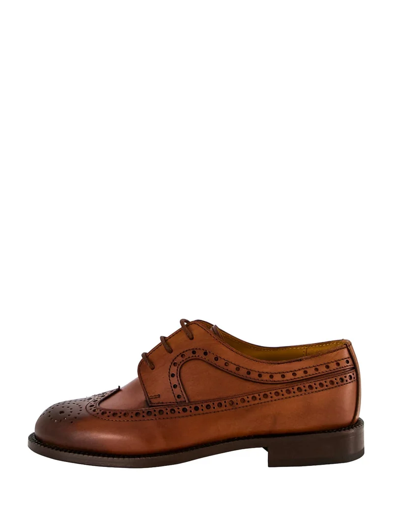 Derbyschuhe Braun