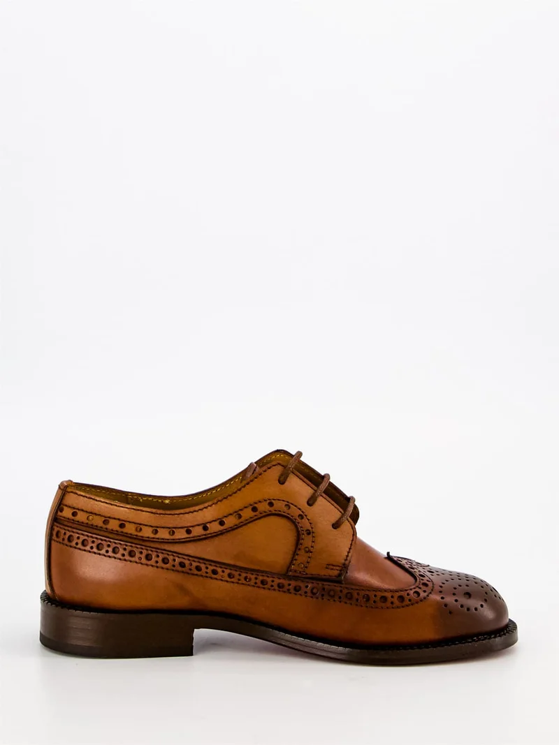 Derbyschuhe Braun