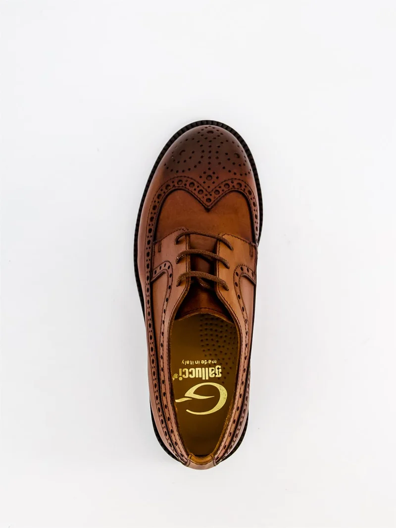 Derbyschuhe Braun