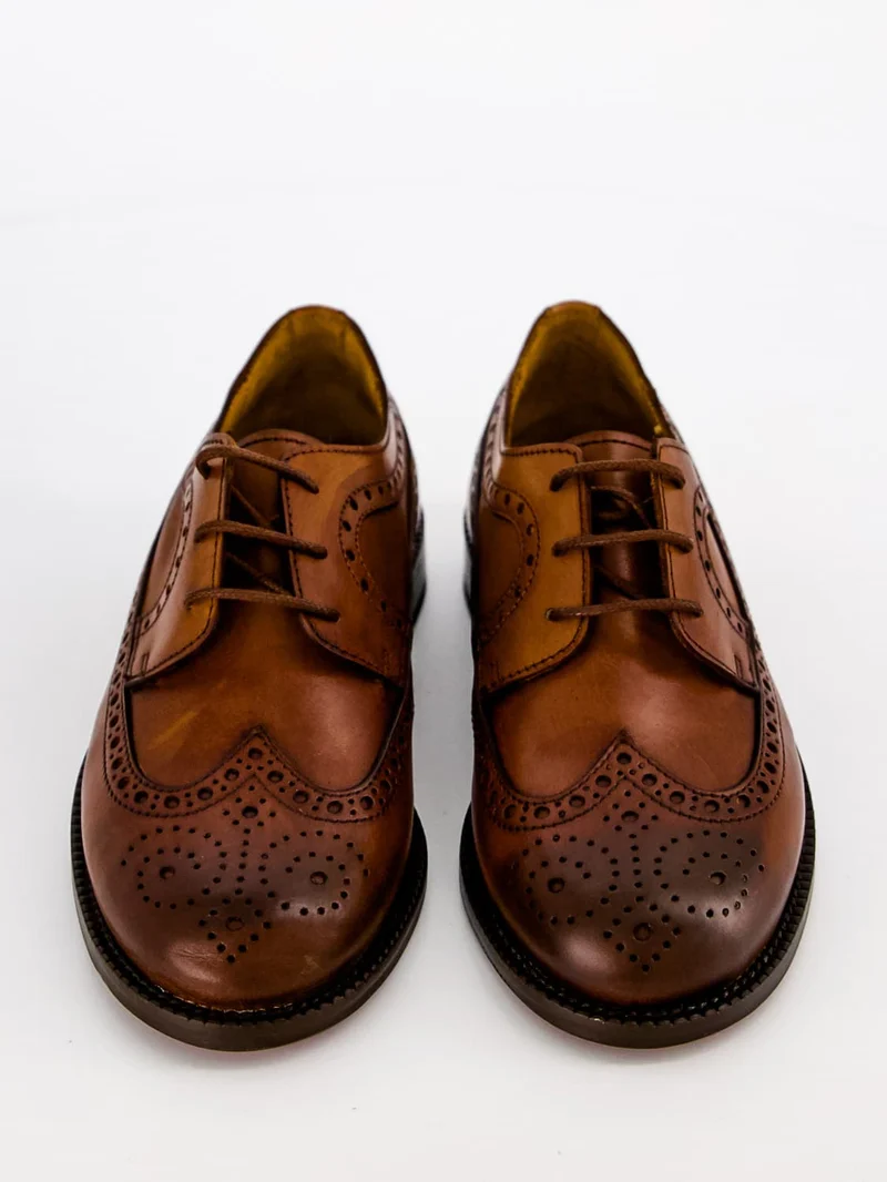 Derbyschuhe Braun
