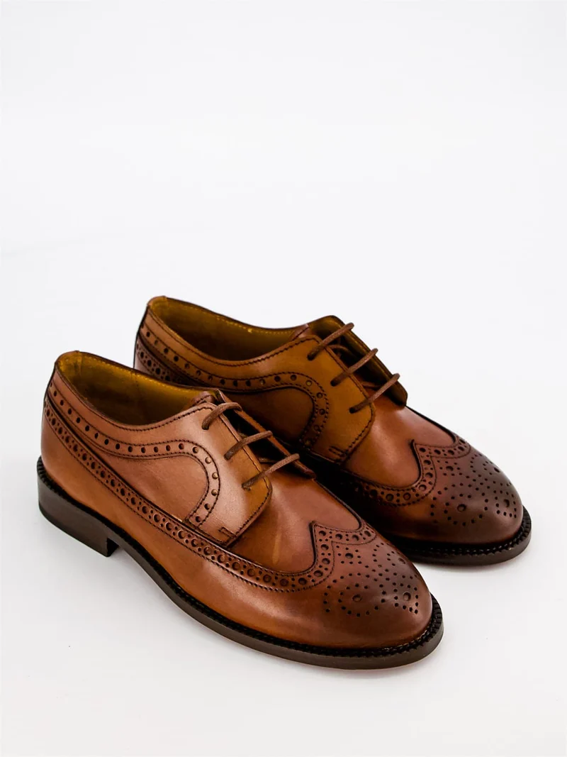Derbyschuhe Braun