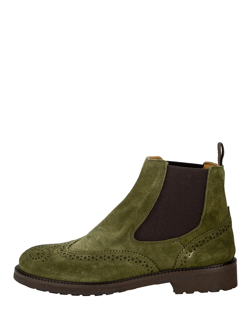 Stiefeletten Olivgrün