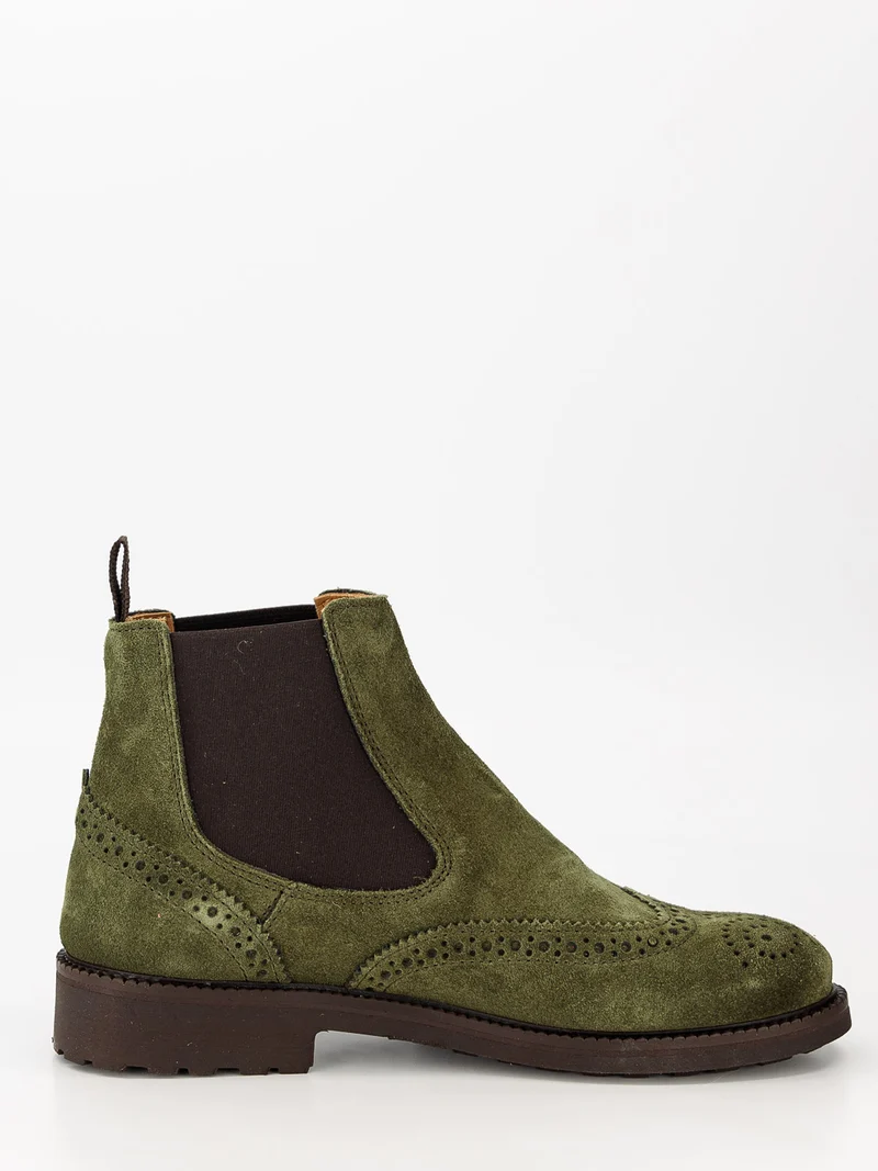 Stiefeletten Olivgrün