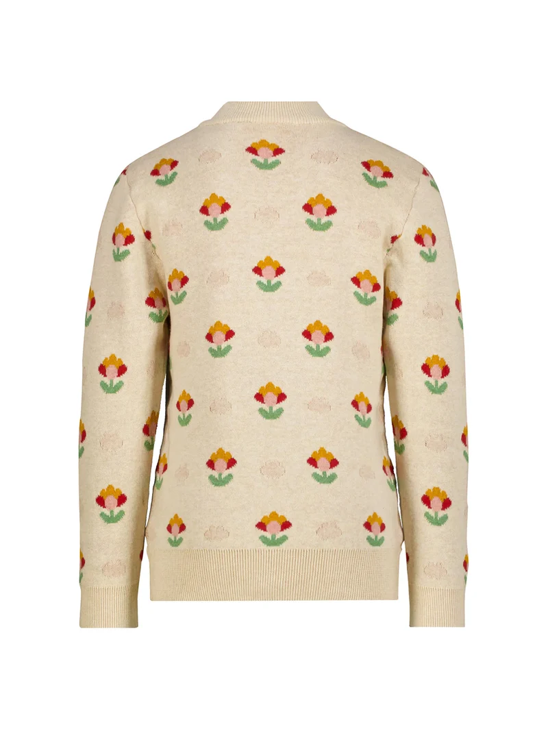 Strickjacke Beige