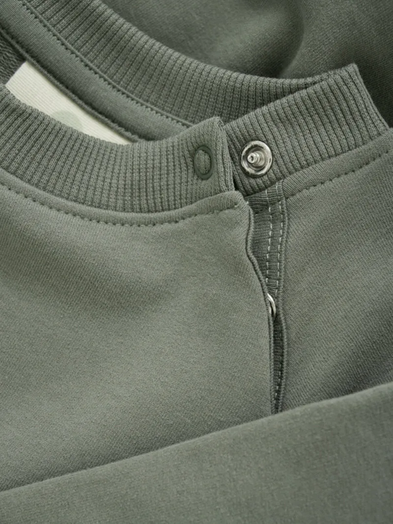 Sweatshirt Olivgrün