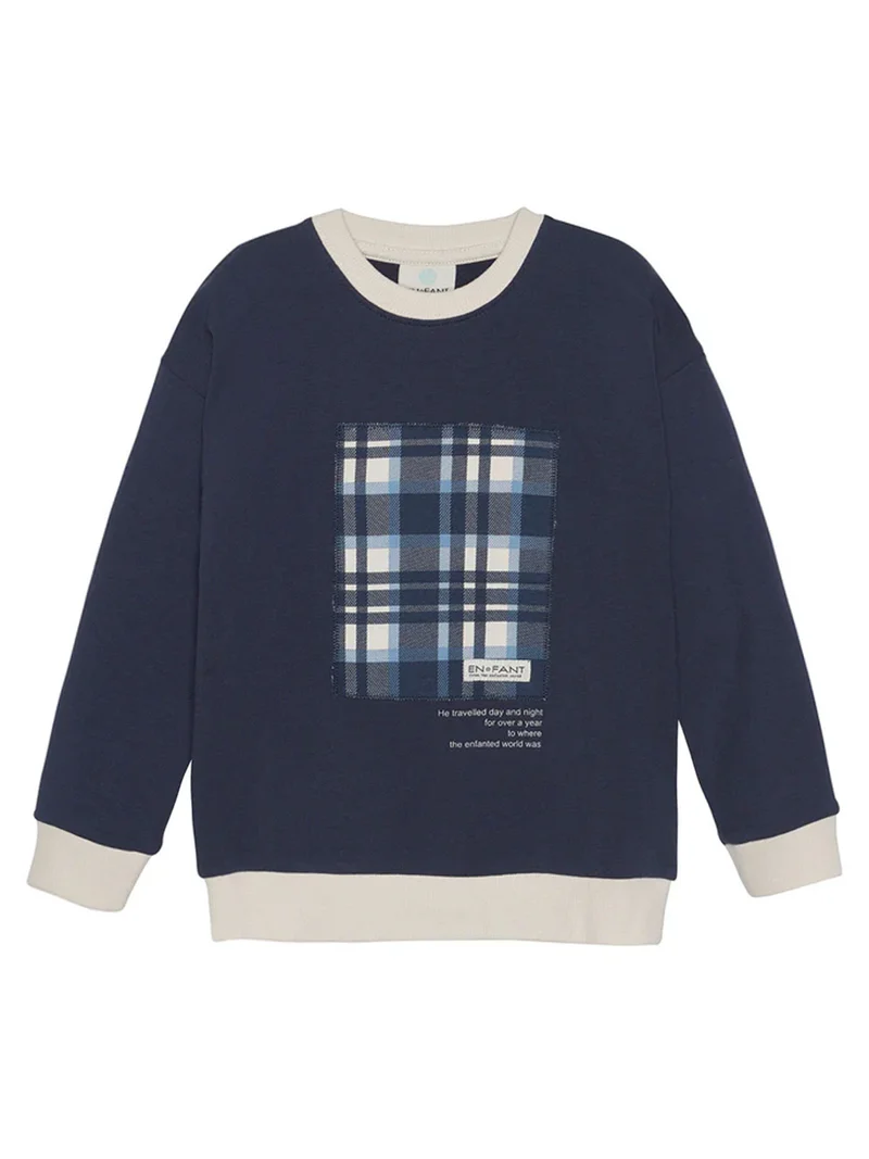 Sweatshirt Marineblau