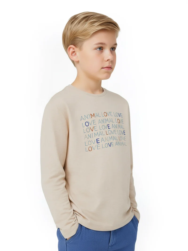 Longsleeve Beige