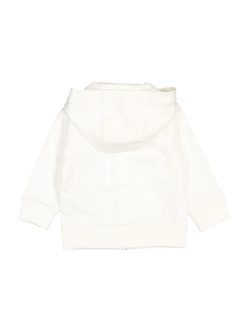 Sweatjacke Weiß