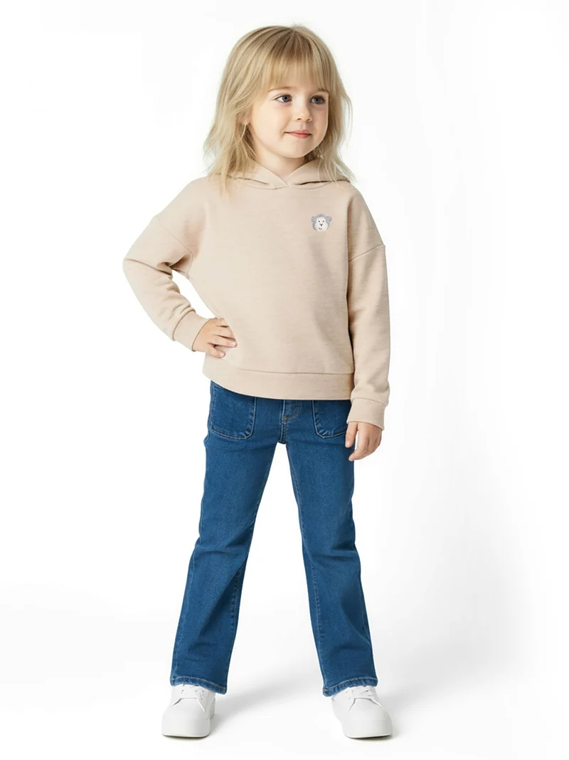 Hoodie Beige