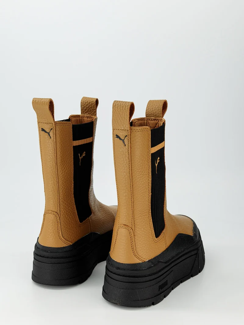 Stiefel Mayze Stack Chelsea Camel